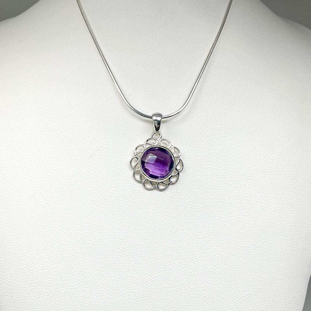 Amethyst Pendant-Rocks and Gems Canada