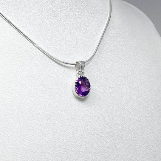 Amethyst Pendant-Rocks and Gems Canada