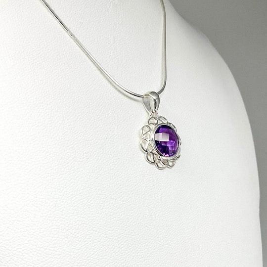 Amethyst Pendant-Rocks and Gems Canada