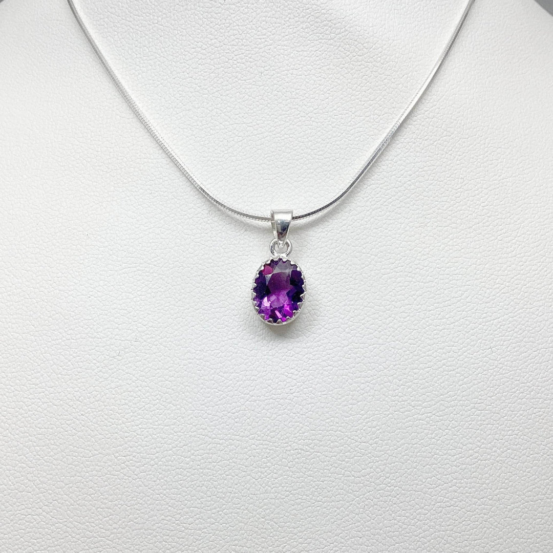 Amethyst Pendant-Rocks and Gems Canada