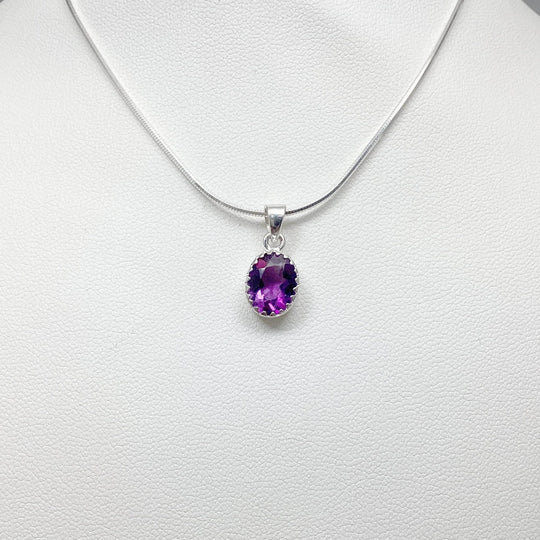 Amethyst Pendant-Rocks and Gems Canada