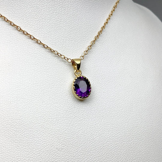 Amethyst Pendant-Rocks and Gems Canada