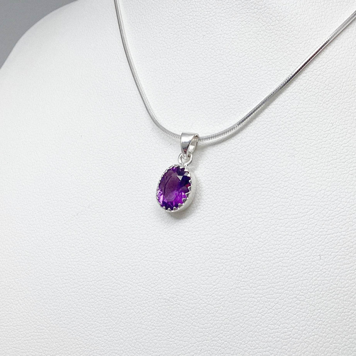 Amethyst Pendant-Rocks and Gems Canada