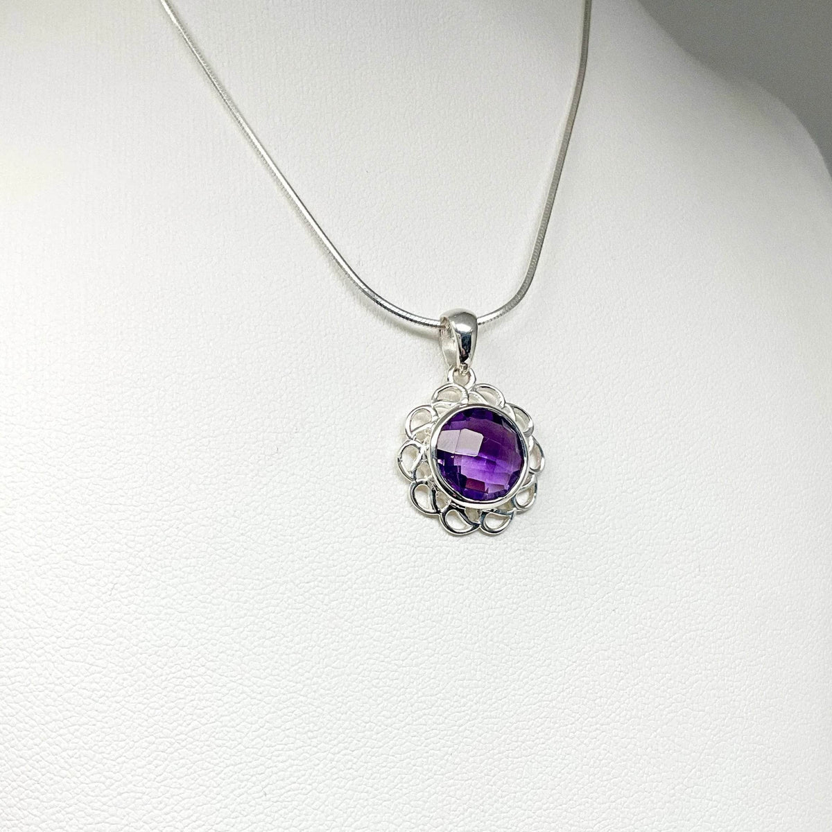 Amethyst Pendant-Rocks and Gems Canada