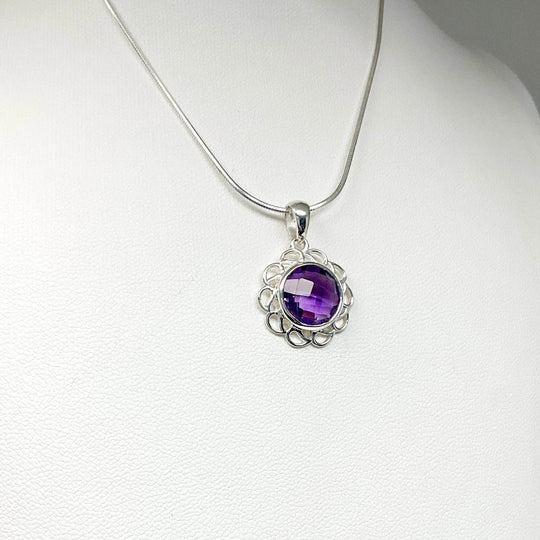 Amethyst Pendant-Rocks and Gems Canada