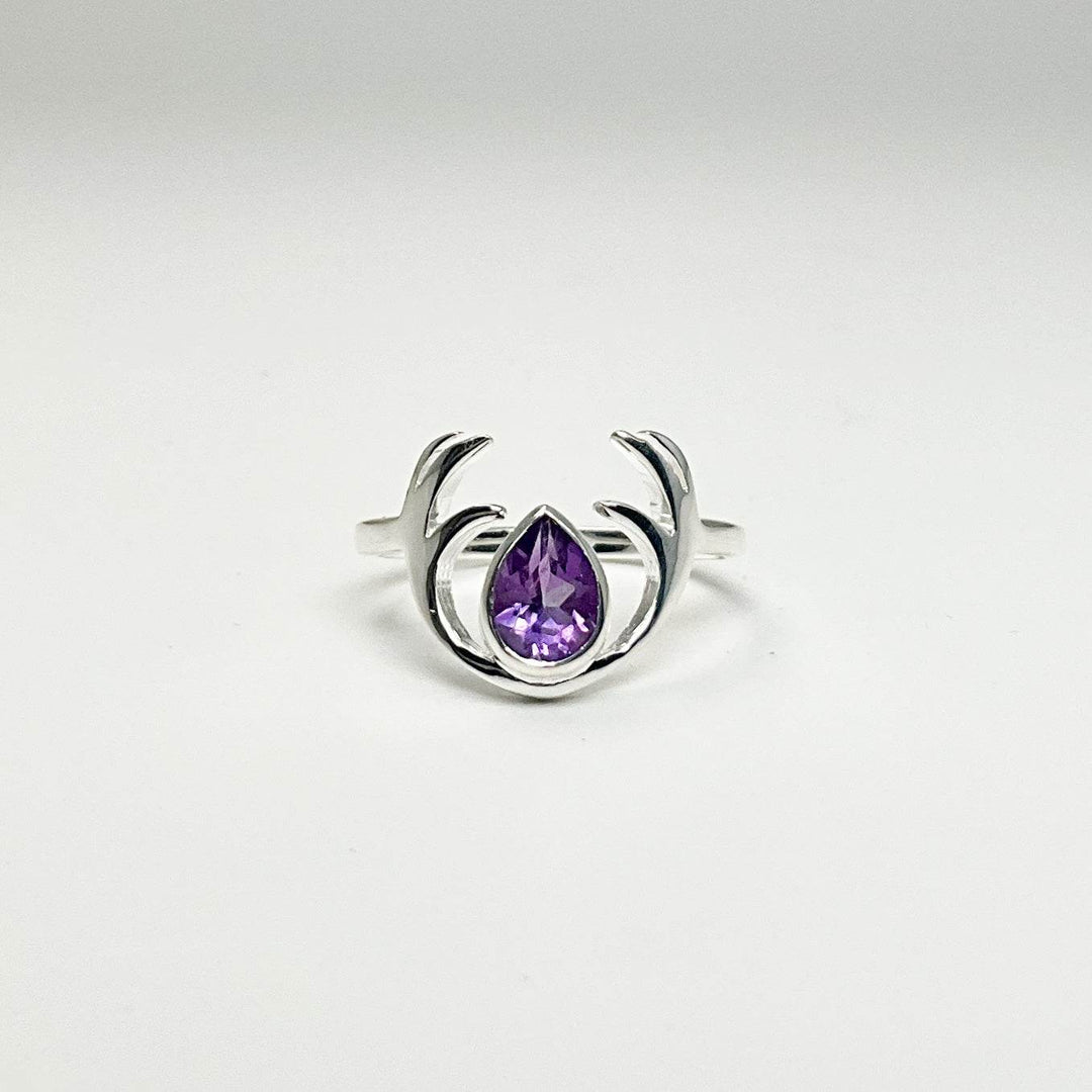 Amethyst Ring-Rocks and Gems Canada