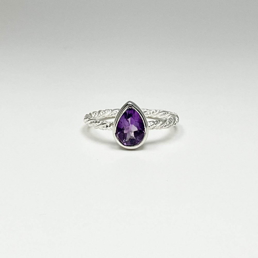 Amethyst Ring-Rocks and Gems Canada