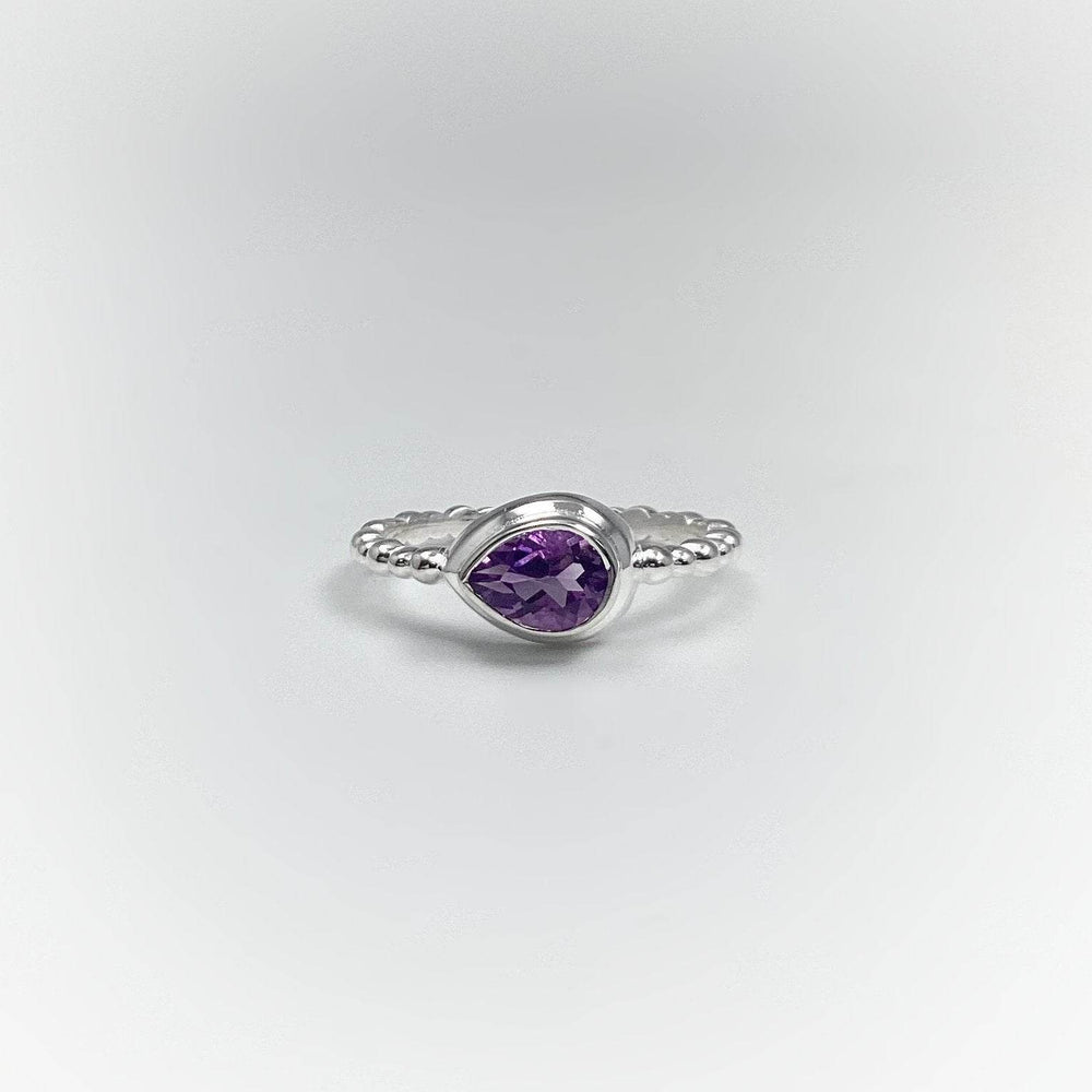 Amethyst Ring-Rocks and Gems Canada