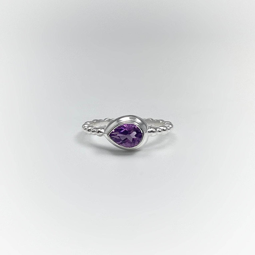 Amethyst Ring-Rocks and Gems Canada