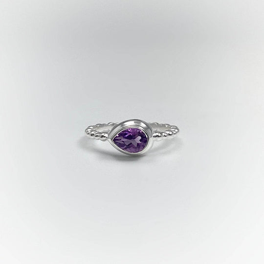 Amethyst Ring-Rocks and Gems Canada
