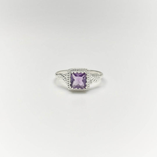 Amethyst Ring-Rocks and Gems Canada