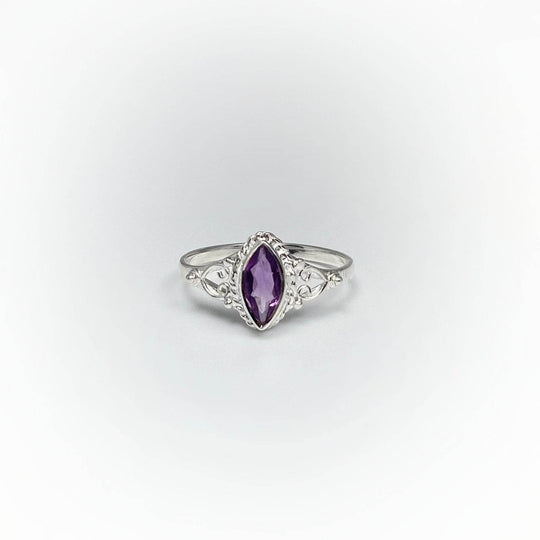 Amethyst Ring-Rocks and Gems Canada