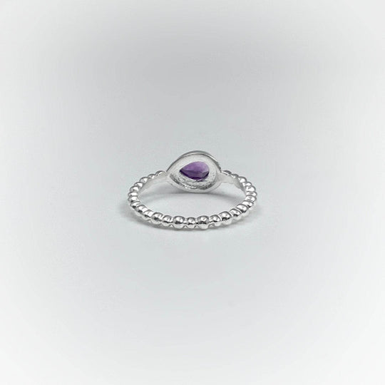Amethyst Ring-Rocks and Gems Canada