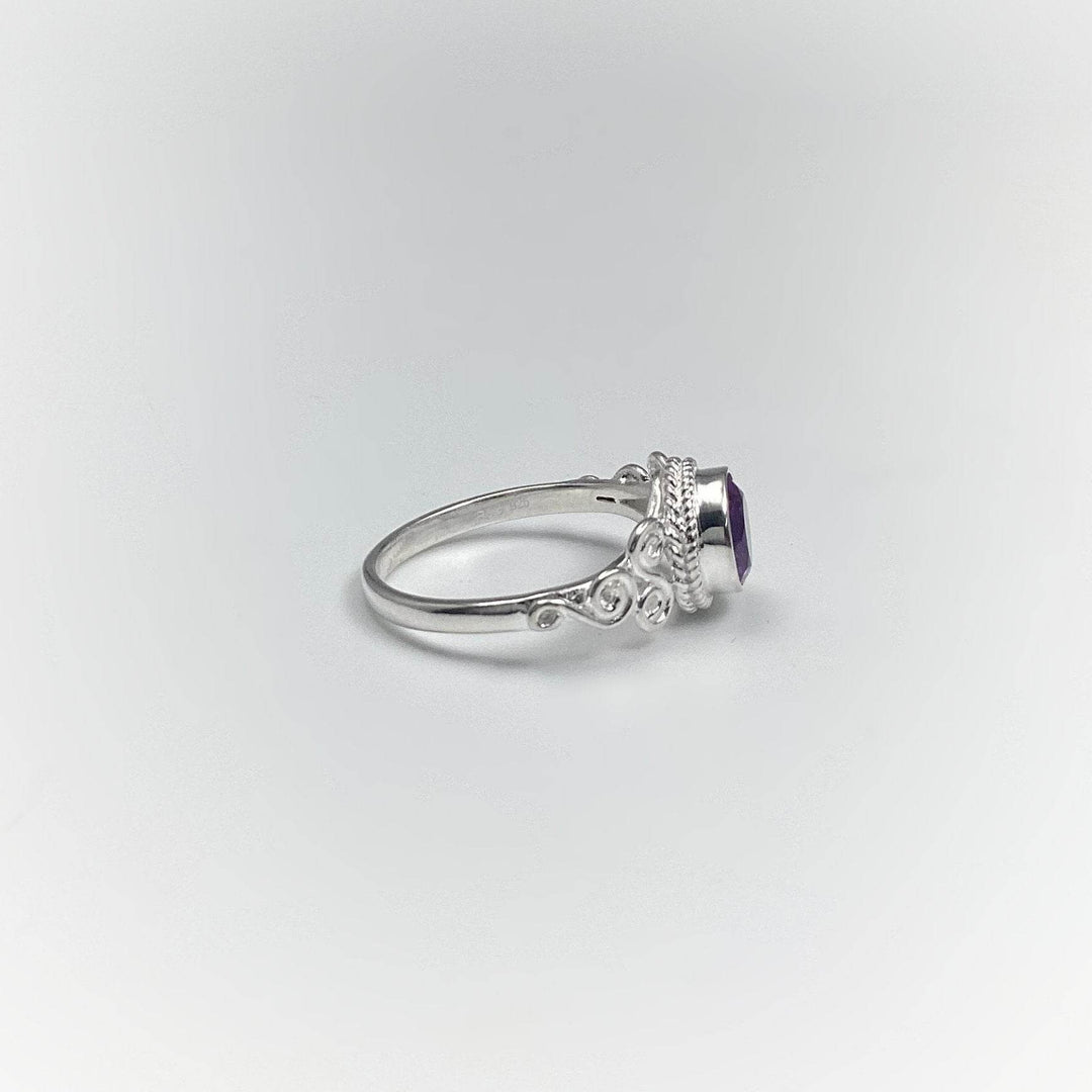Amethyst Ring-Rocks and Gems Canada
