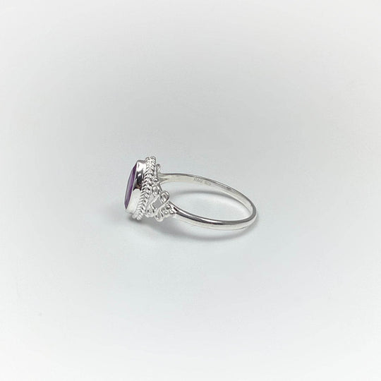 Amethyst Ring-Rocks and Gems Canada