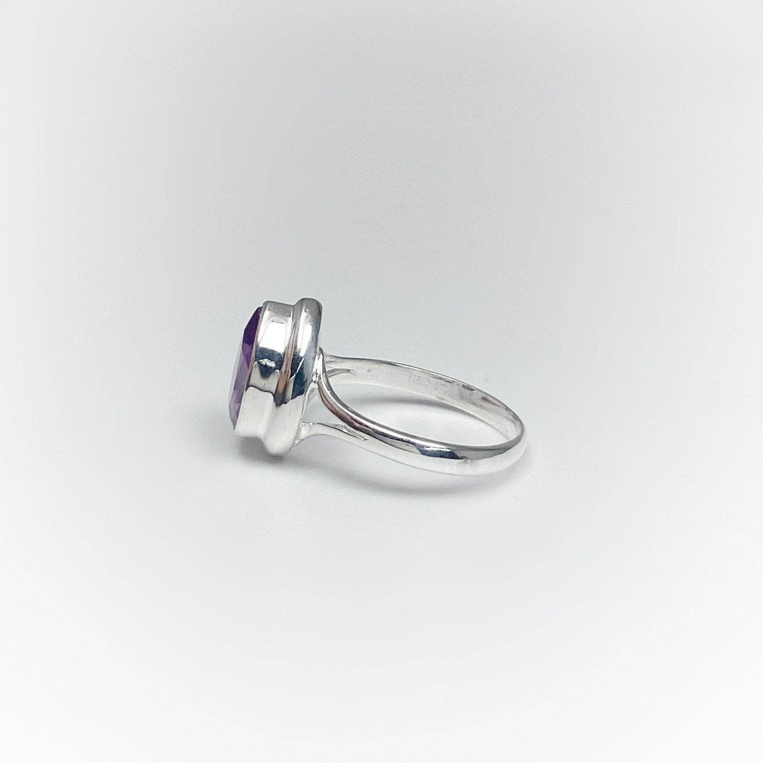 Amethyst Ring-Rocks and Gems Canada