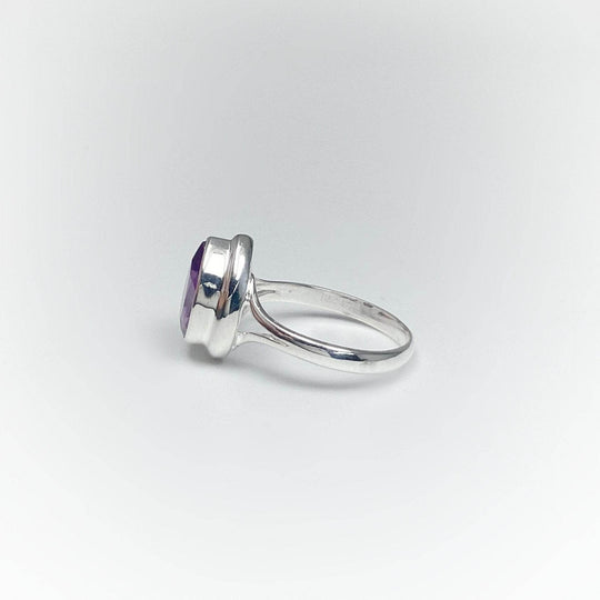 Amethyst Ring-Rocks and Gems Canada
