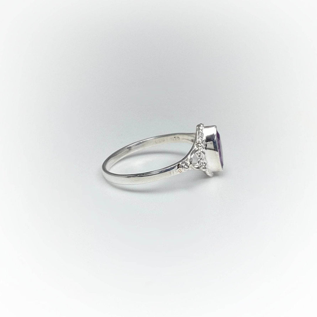 Amethyst Ring-Rocks and Gems Canada
