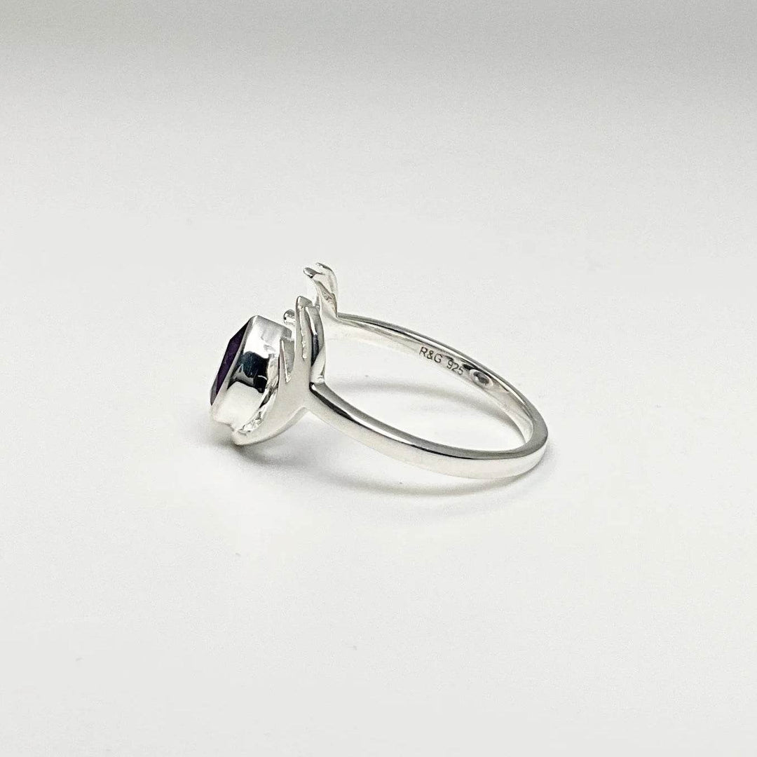 Amethyst Ring-Rocks and Gems Canada