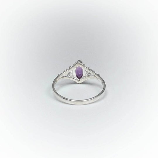 Amethyst Ring-Rocks and Gems Canada
