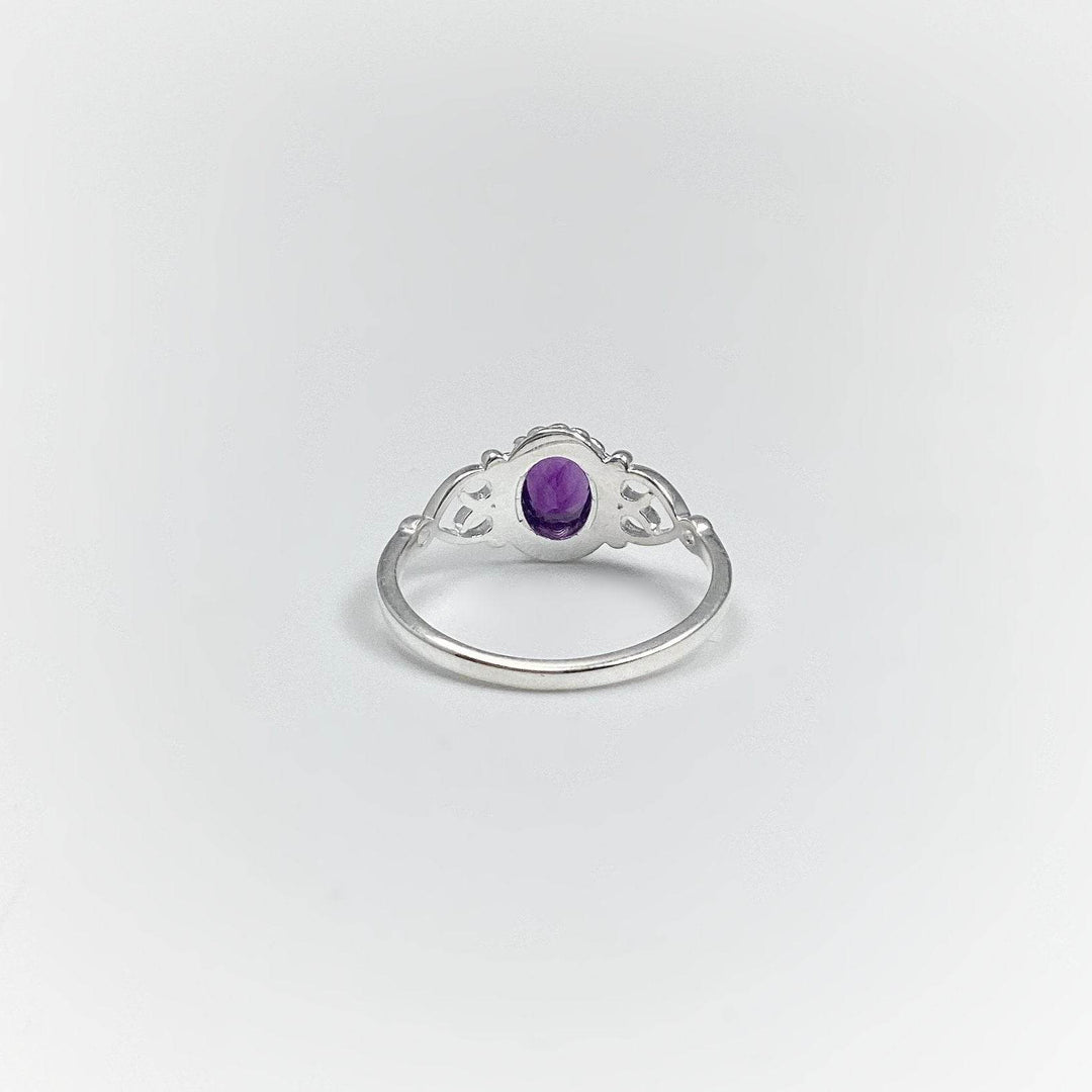Amethyst Ring-Rocks and Gems Canada