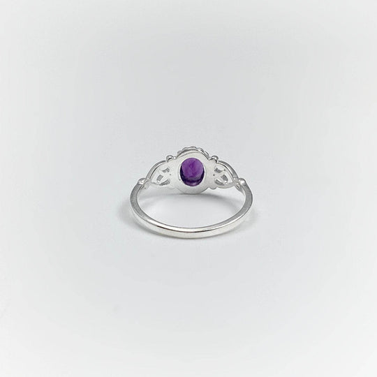 Amethyst Ring-Rocks and Gems Canada
