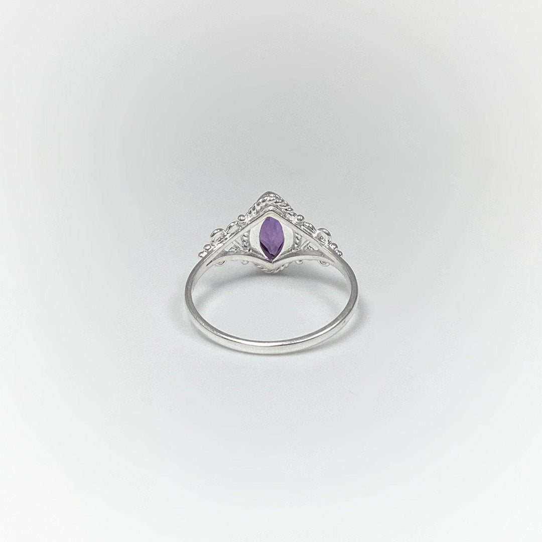 Amethyst Ring-Rocks and Gems Canada