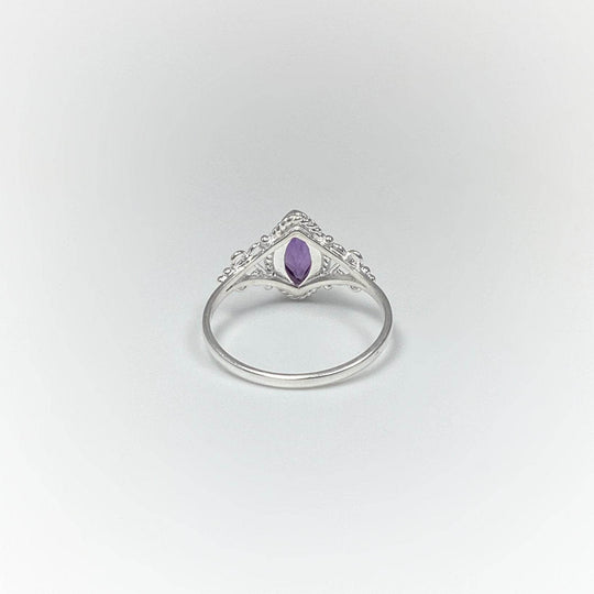 Amethyst Ring-Rocks and Gems Canada