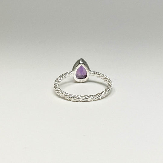 Amethyst Ring-Rocks and Gems Canada