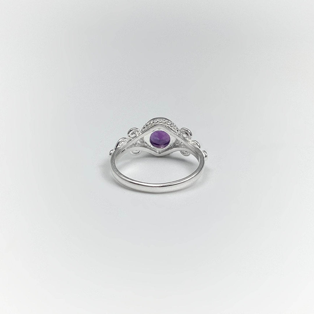 Amethyst Ring-Rocks and Gems Canada