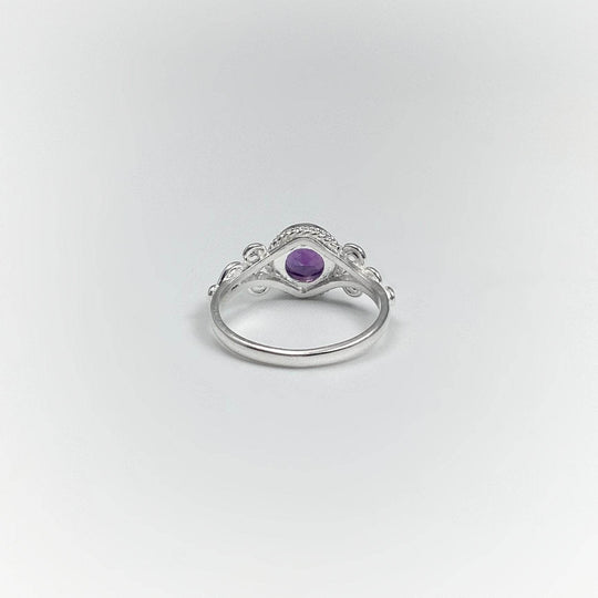 Amethyst Ring-Rocks and Gems Canada