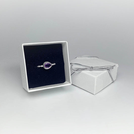 Amethyst Ring-Rocks and Gems Canada