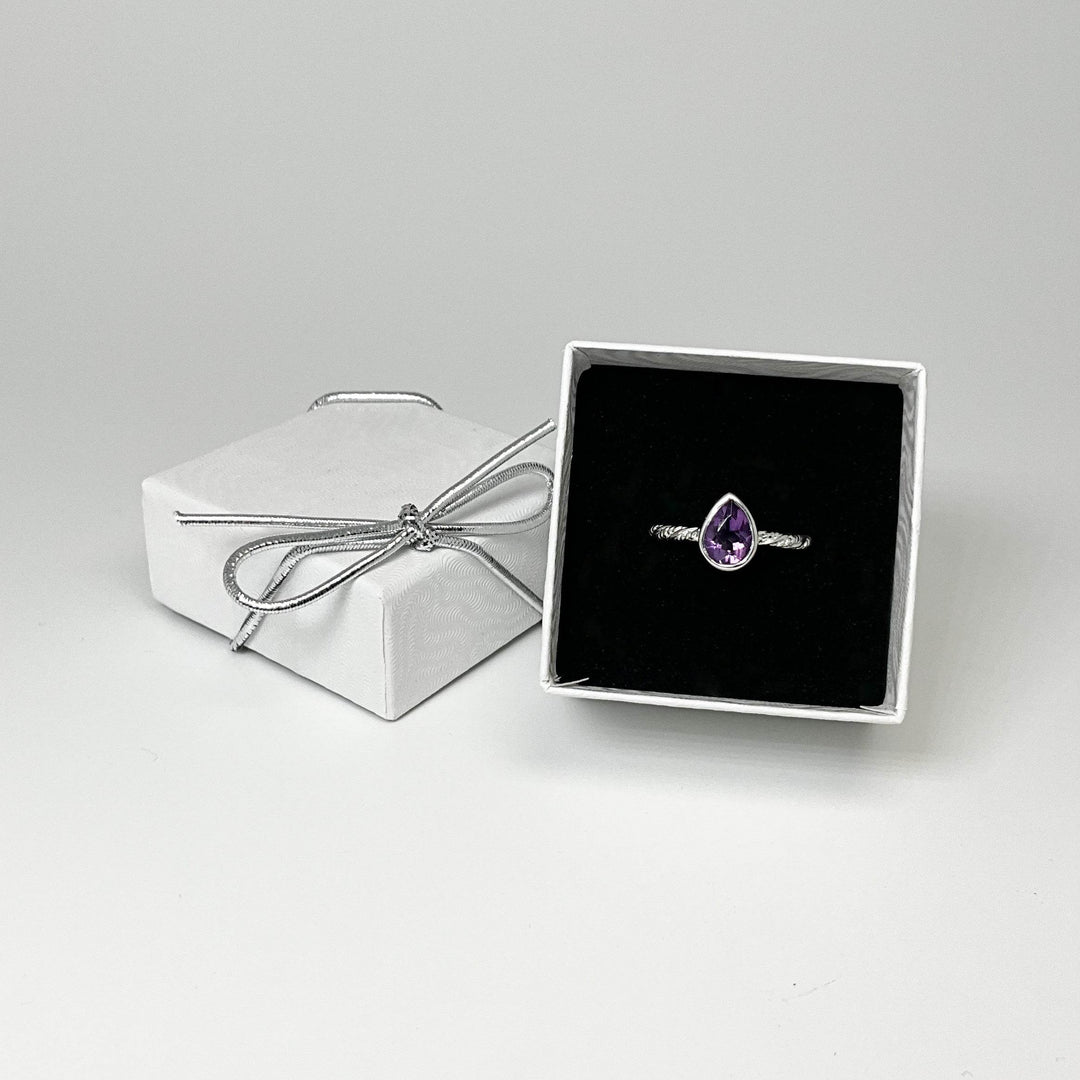 Amethyst Ring-Rocks and Gems Canada