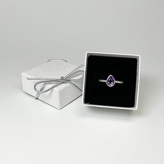 Amethyst Ring-Rocks and Gems Canada