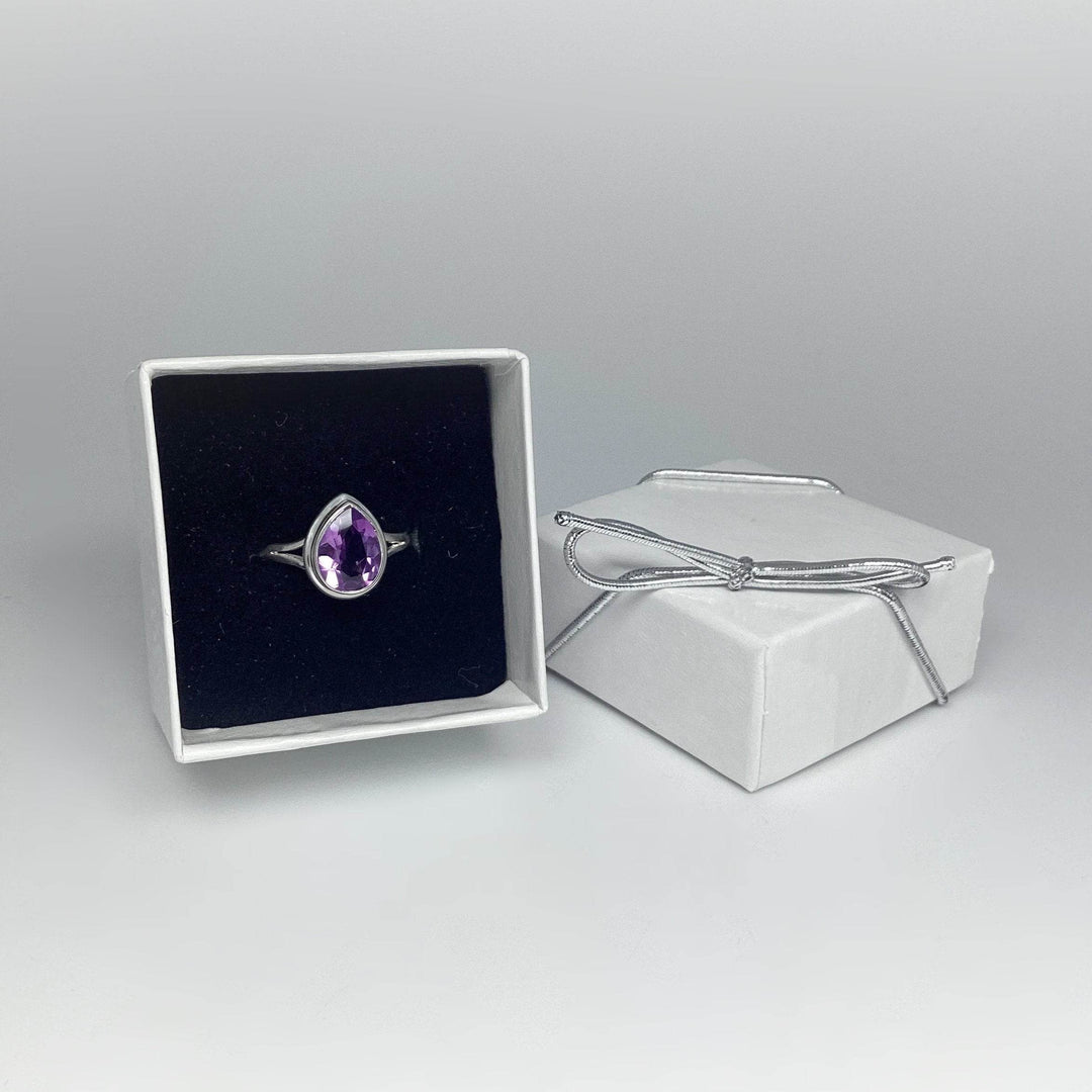 Amethyst Ring-Rocks and Gems Canada