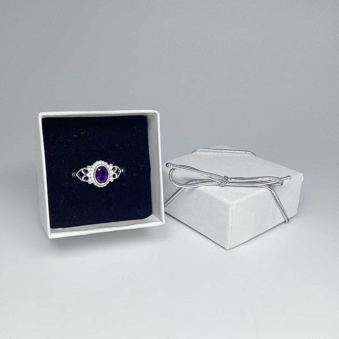 Amethyst Ring-Rocks and Gems Canada