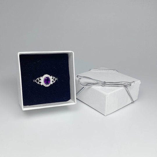 Amethyst Ring-Rocks and Gems Canada