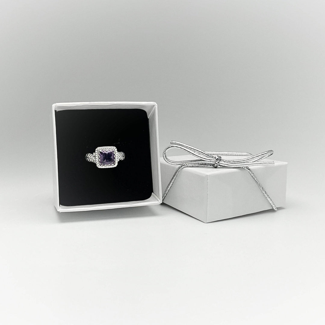 Amethyst Ring-Rocks and Gems Canada