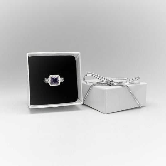 Amethyst Ring-Rocks and Gems Canada