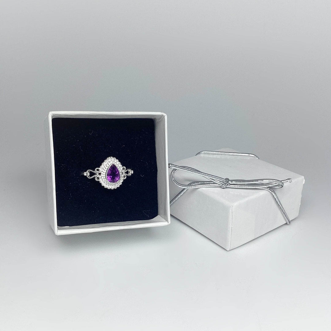 Amethyst Ring-Rocks and Gems Canada