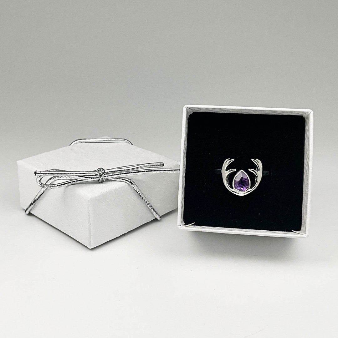 Amethyst Ring-Rocks and Gems Canada