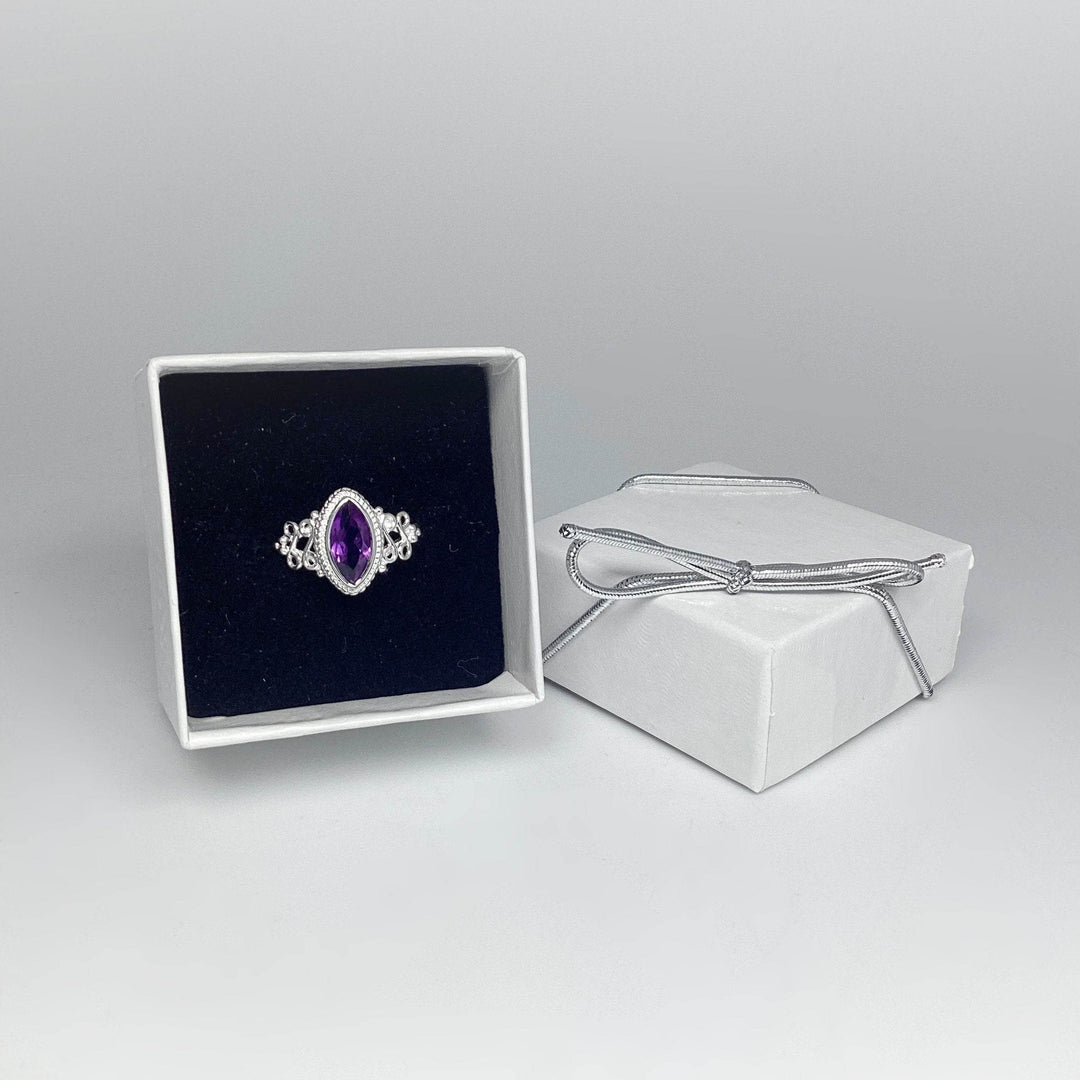 Amethyst Ring-Rocks and Gems Canada