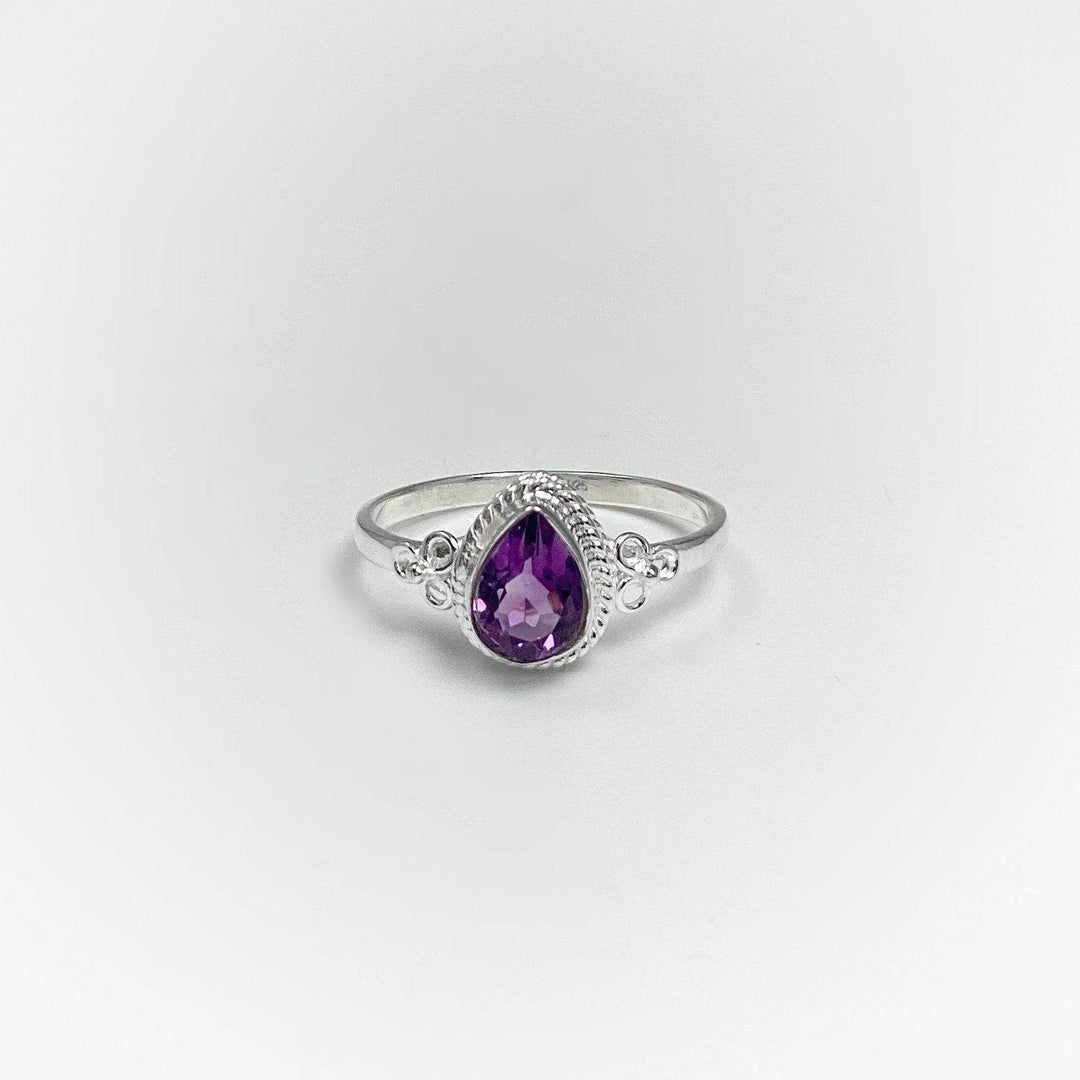 Amethyst Ring-Rocks and Gems Canada
