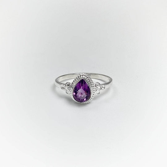Amethyst Ring-Rocks and Gems Canada