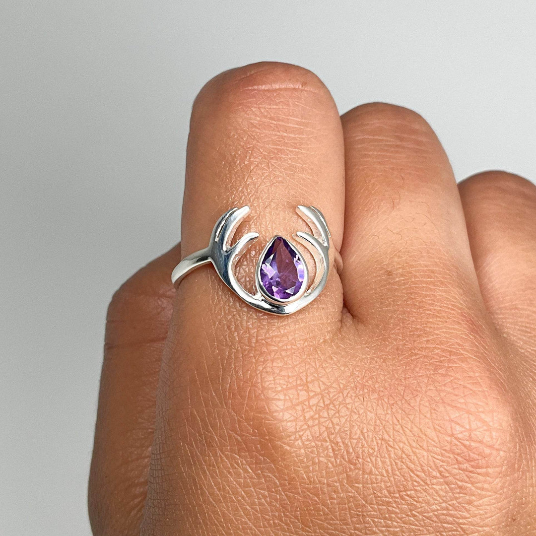 Amethyst Ring-Rocks and Gems Canada