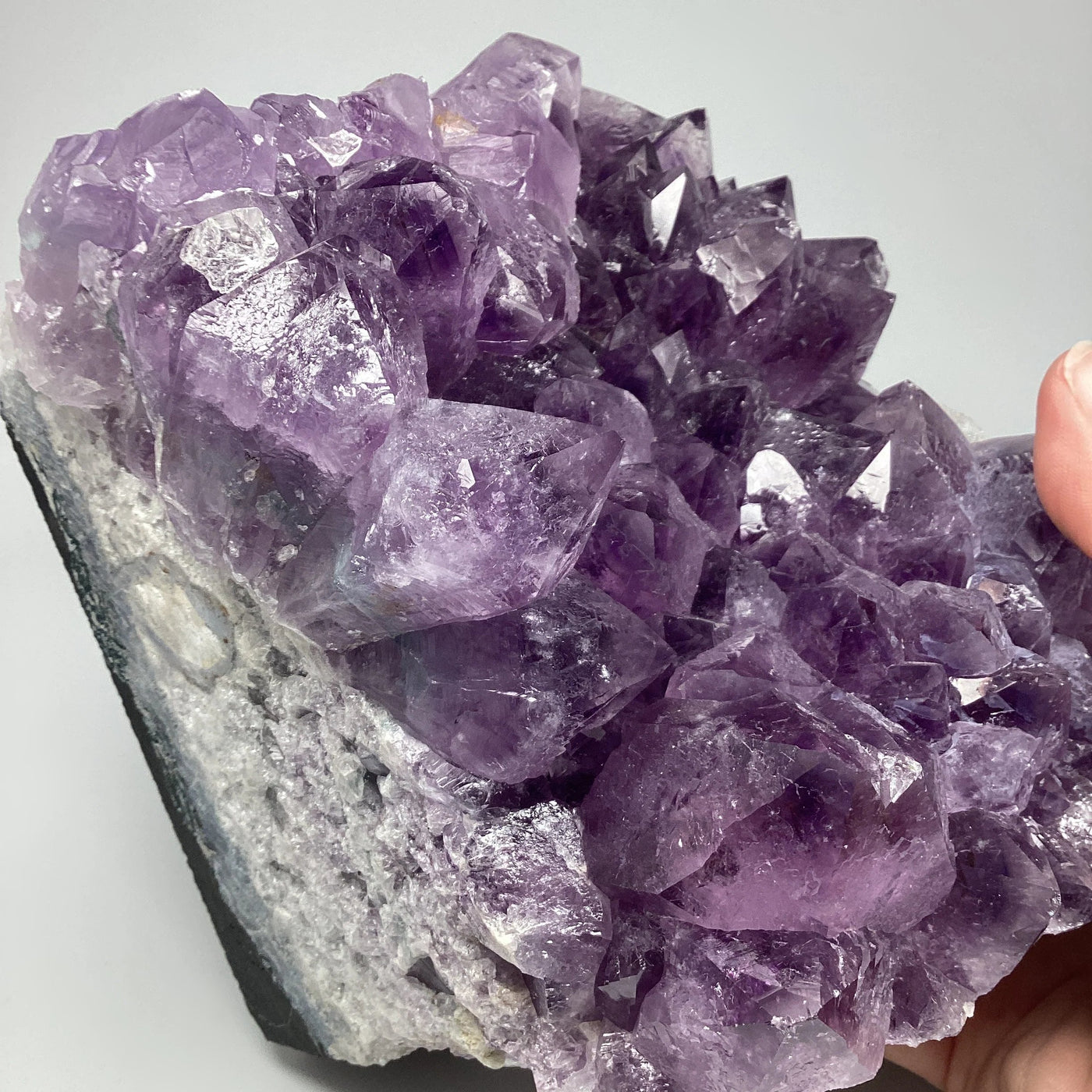 Amethyst Druze Candle Holder