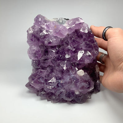 Amethyst Druze Candle Holder