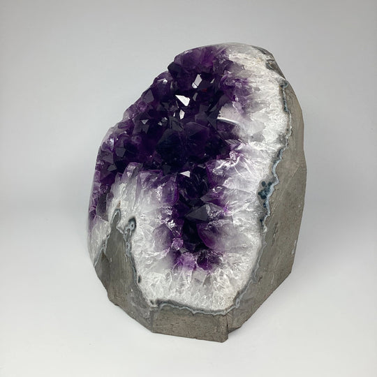 Amethyst Druze Cluster Large Stand Up - Rocks and Gems Canada