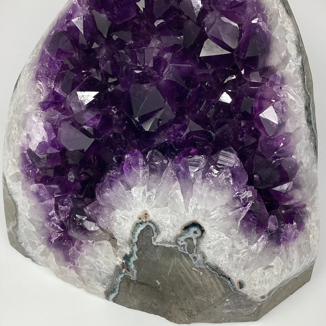 Amethyst Druze Cluster Large Stand Up - Rocks and Gems Canada