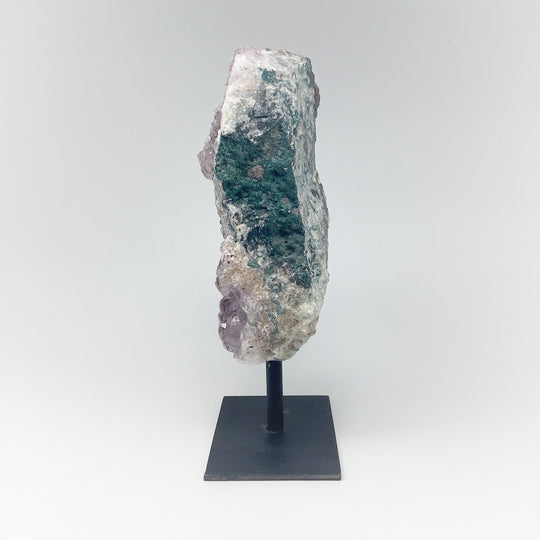Amethyst Druze Cluster on Stand - Rocks and Gems Canada